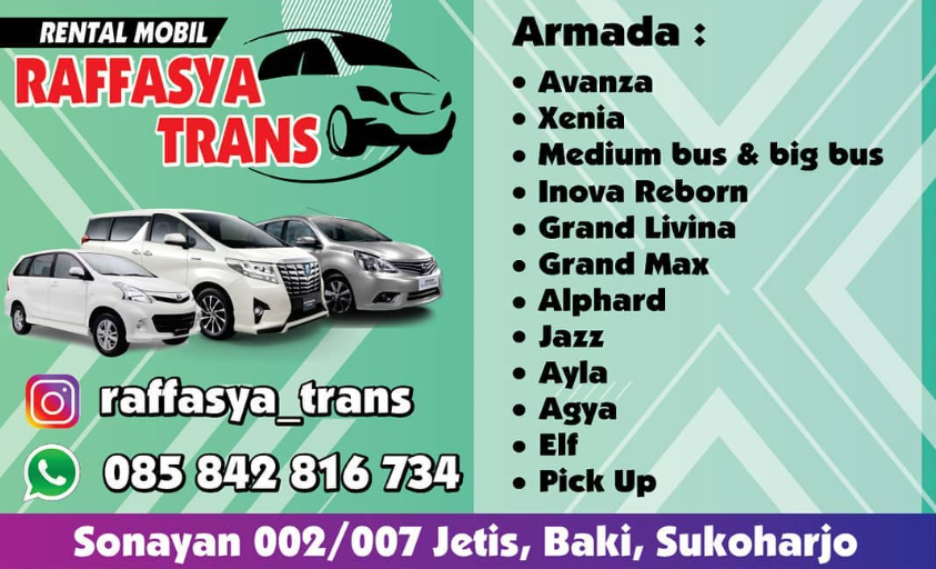 Rental Mobil Raffasya Rent Car Depok