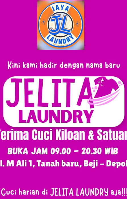Jelita Laundry Depok_Terima Antar Jemput