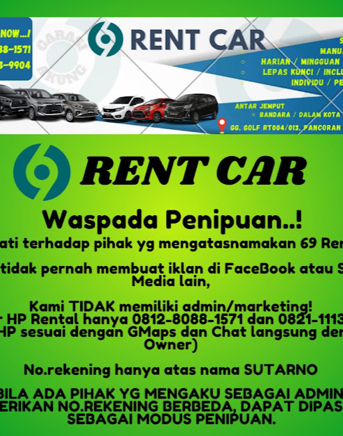 69 Rent Car